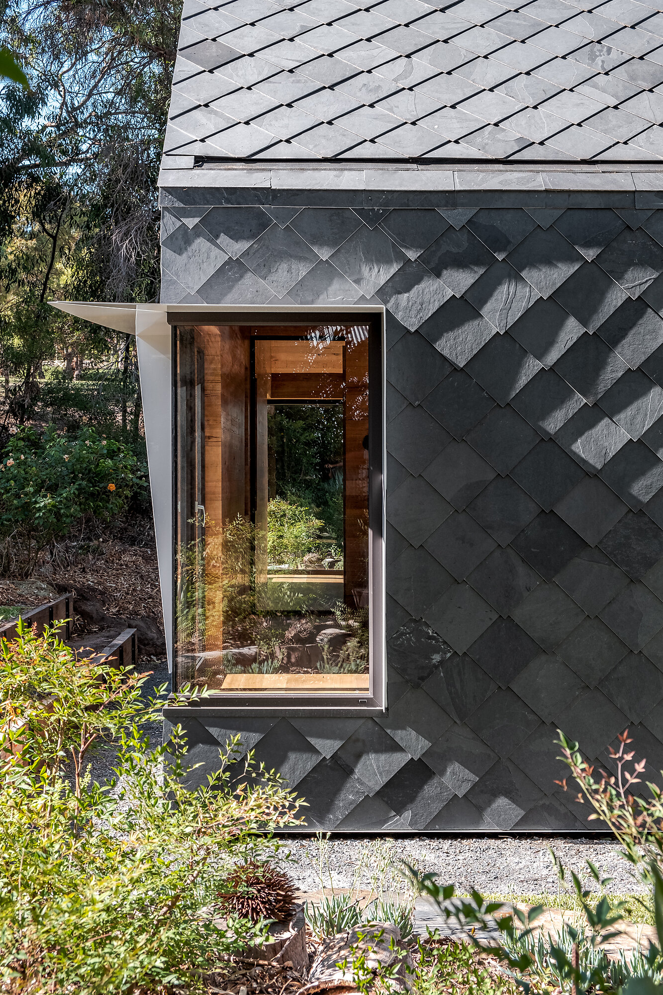 Interior photograph of 3 Peaks Haus by Ben Ohene